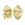 Medium Glitter Vinyl with Grosgrain Underlay Hair Bow