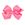 Medium Glitter Vinyl with Grosgrain Underlay Hair Bow