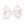 Medium Glitter Vinyl with Grosgrain Underlay Hair Bow