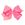King Glitter Vinyl with Grosgrain Underlay Hair Bow