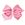 King Glitter Vinyl with Grosgrain Underlay Hair Bow