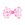 Mini Bow Print Grosgrain Hair Bow