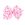 King Bow Print Grosgrain Hair Bow