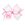 Medium Grosgrain Hair Bow with Moonstitch Edge and Pearl Pink Cowgirl Bow Embroidery