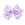 King Light Orchid Gingham Bows Print Grosgrain Hair Bow
