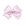 King Birthday Hat Print Grosgrain Hair Bow