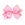Medium Birthday Cake Embroidered Moonstitch Edge Hair Bow