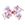 Medium Americana Print Metallic Edge Grosgrain Hair Bow