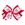 King Americana Print Metallic Edge with Grosgrain Underlay Hair Bow