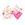 Extra Small Back to School Colorblock Pencil Print Hair Bow