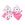 King Back to School Colorblock ABCs Print Hair Bow