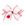 Medium Harvest Apple Embroidery Moonstitch Hair Bow