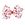 Medium Nutcracker Print Christmas Hair Bow