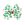 King Christmas Tree Print Hair Bow