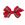 Mini Christmas Plaid Hair Bow