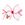 Medium Moonstitch Reindeer Embroidered Hair Bow