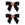 Small Halloween Jack o' Lantern Satin Hair Bow