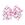 King Pink Nutcracker Print Bow