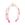 Pink Christmas Lights Knot Headband