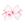 Medium Moonstitch Pink Santa Embroidery Hair Bow
