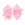 King Moonstitch Pink Nutcracker Embroidery Hair Bow