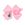 King Moonstitch Christmas Tree Embroidery Pink Hair Bow