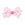 Mini Girly Bow Print Grosgrain Hair Bow