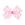 Medium Girly Bow Print Grosgrain Hair Bow