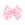King Ballet Print Grosgrain Hair Bow