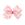 Medium Pink Paisley Print Hair Bow