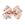 Medium Western Floral Print Hair Bow
