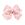 King Pink Paisley Print Hair Bow