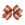 King Grosgrain Football Print Hair Bow