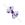 Mini Signature Collegiate Logo Print Grosgrain Hair Bow on Elastic Baby Band