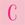 Mini Monogrammed Grosgrain Girls Hair Bow - Light Pink with Hot Pink Initial