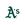 Mini Oakland Athletics Logo Print Bow Baby Band