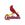 St. Louis Cardinals Logo Print Knot Headband