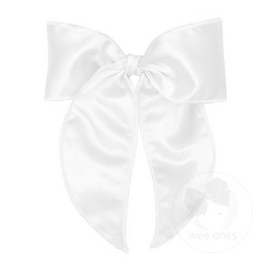 Wee Ones Ribbon Bow in Light Blue – Eyelet & Ivy
