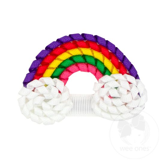 Colorful Rainbow Hair Clip - RAINBOW