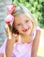King Poly-Cotton and Grosgrain Overlay Colorful Jungle Print Girls Hair Bow