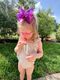 King WeeSplash Colored Swim Bow with Plain Wrap
