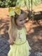 King Sheer Iridescent and Grosgrain Overlay Hair Bow
