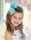 King Leopard Print Grosgrain Hair Bow