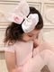 King Grosgrain Hair Bow with Pink Moonstitch Edge and Ballet Slippers Embroidery