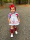 Small King Grosgrain Bow Matching Cotton Jersey Baby Headband
