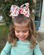 King Farm-themed Horses Printed Grosgrain Hair Bow