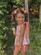 Medium Mirror Dot and Grosgrain Overlay Hair Bow