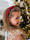 Metallic Lamé Ruffle Headband