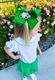 Country Club Golf Cart Felt Hair Clip
