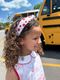 Apple Print on Knot-Padded Wrapped Headband
